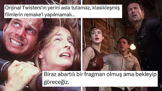 Felaket Film Türünün Kült Örneklerinden 'Twister'ın Devam Filmi 'Twisters'ın Fragmanına Gelen Tepkiler