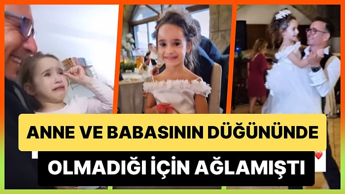 Annesi ile Babasının Düğününde Olmadığı İçin Hüngür Hüngür Ağlamıştı: Kızları İçin Tekrar Düğün Yaptılar