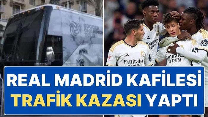 Arda Güler’in de Formasını Giydiği Real Madrid’in Takım Otobüsü Kaza Yaptı: Kulüpten Açıklama Geldi