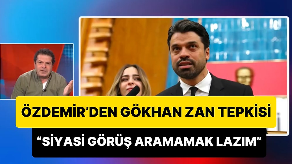 Özdemir'den Gökhan Zan Tepkisi:' İyi Parti'den TİP'e Transfer Oluyorsa Burada Siyasi Görüş Aramamak Lazım'