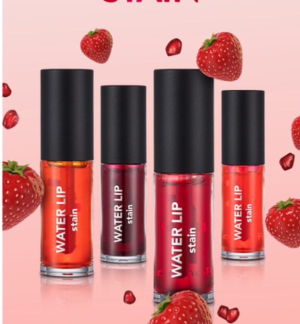 6. Water Lip Stain Yoğun Renk Veren Uzun Süre Kalıcı Mat Dudak Tint - 03 Girl Gang