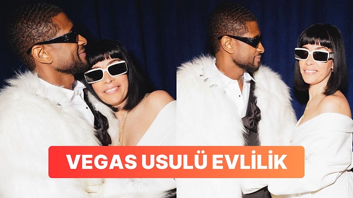 R&B Yıldızı Usher 5 Yıldır Birlikte Olduğu, İki Çocuğunun Annesi Jennifer Goicoechea ile Dünyaevine Girdi