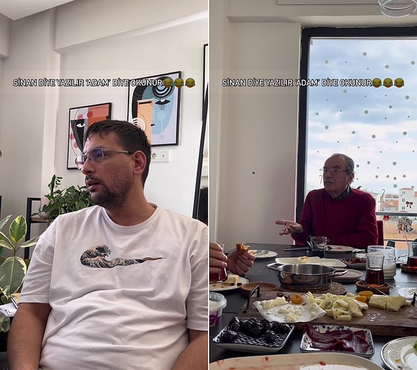 'Karın mı önde annen mi önde?' diye soran kayınvalidesine cevap veren Sinan isimli adam, 'Annem çok güzel yemek yapıyor da karım ne yapıyorsa ben onu yiyorum. Ben karıma bakarım, annemi ne yapayım, oradan çıktık gittik artık' dedi.