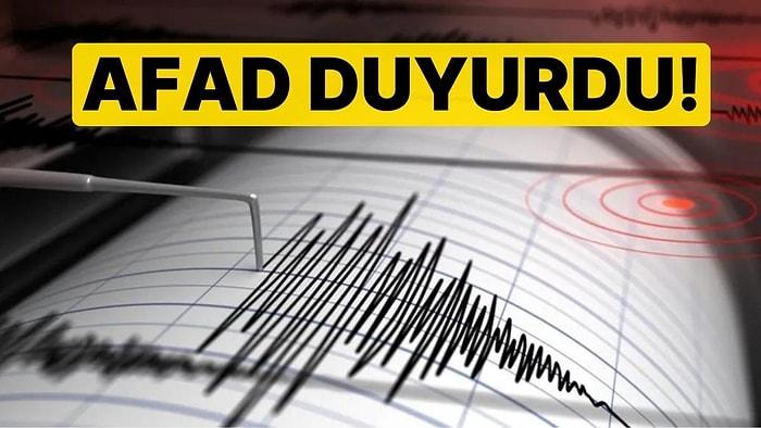 AFAD Açıkladı: Hatay'da 4.2 Büyüklüğünde Deprem