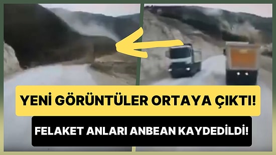 Erzincan İliç'teki Madende Meydana Gelen Toprak Kayması Felaketi ile İlgili Yeni Görüntüler Ortaya Çıktı