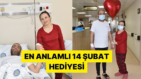 Hem Kalbini Hem Böbreğini Verdi! Böbrek Yetmezliği Hastası Eşine 14 Şubat'ta Böbreğini Verdi