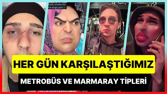 Marmaray ve Metrobüste Karşılaşılan İnsan Tiplerini Aşırı Başarılı Bir Şekilde Canlandıran Adam
