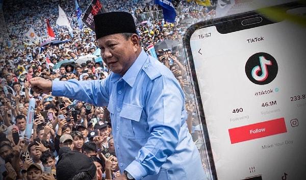 Dünyanın en kalabalık Müslüman ülkesi Endonezya'da, yaklaşık 205 milyon seçmenin yarısından fazlası 40 yaşın altında ve aktif TikTok kullanıcısı. Bu durum ülkede yapılan seçimlerin sonuçlarına da doğrudan etki etti.