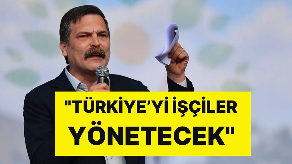 TİP Genel Başkanı Erkan Baş, Belediye Başkan Adayı Oldu