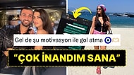 Serdar Dursun'un Eşi Yasemin'in Gol Sevincinde Attığı Çığlık ve Romantik Mesajı Size "Aşk Budur" Dedirtecek