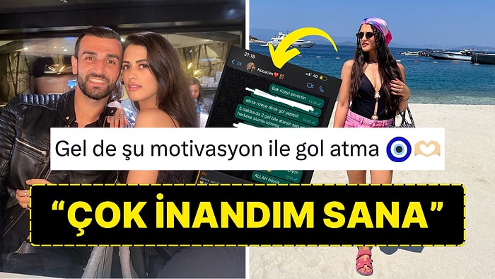 Serdar Dursun'un Eşi Yasemin'in Gol Sevincinde Attığı Çığlık ve Romantik Mesajı Size "Aşk Budur" Dedirtecek