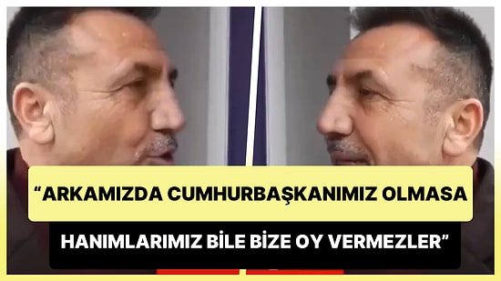 AK Partili Başkan Adayı Cevizci: 'Arkamızda Cumhurbaşkanımız Olmasa Hanımlarımız Bile Bize Oy Vermezler'