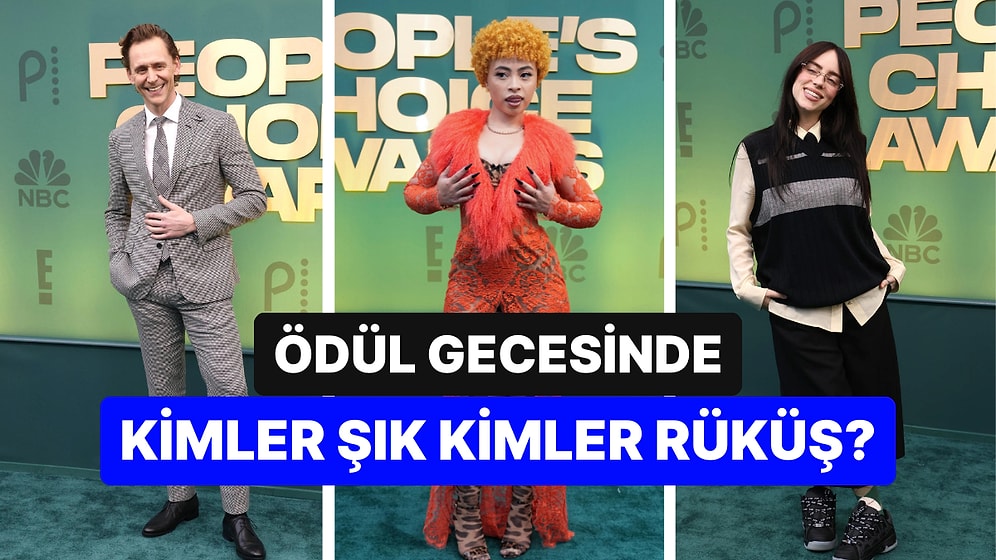 2024 People's Choice Ödülleri Kırmızı Halı Görünümlerinin En Şık ve Rüküş İsimlerini Seçiyoruz!