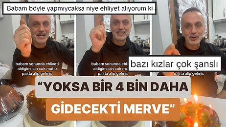 Kızı Ehliyet Sınavını Kazanınca Daha Fazla Parası Gitmeyeceği İçin Mutluluktan Kutlama Hazırlayan Baba