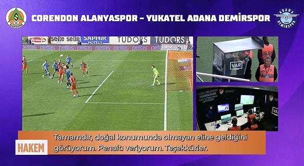 Süper Lig'de dün akşam oynanan iki maçın da tamamlanması sonrası TFF YouTube hesabı üzerinden kayıtları paylaştı.