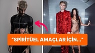 Megan Fox'un 'Ruh İkizi' Machine Gun Kelly, Üst Vücudunu Kaplayan Yeni Dövmesiyle Olay Yarattı