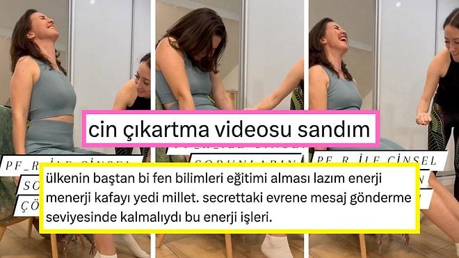 Anadolu'daki Cin Çıkarma Seanslarına Benzeyen 'Cinsel Sorun Çözüm Terapisinin' Görüntüleri Olay Oldu!