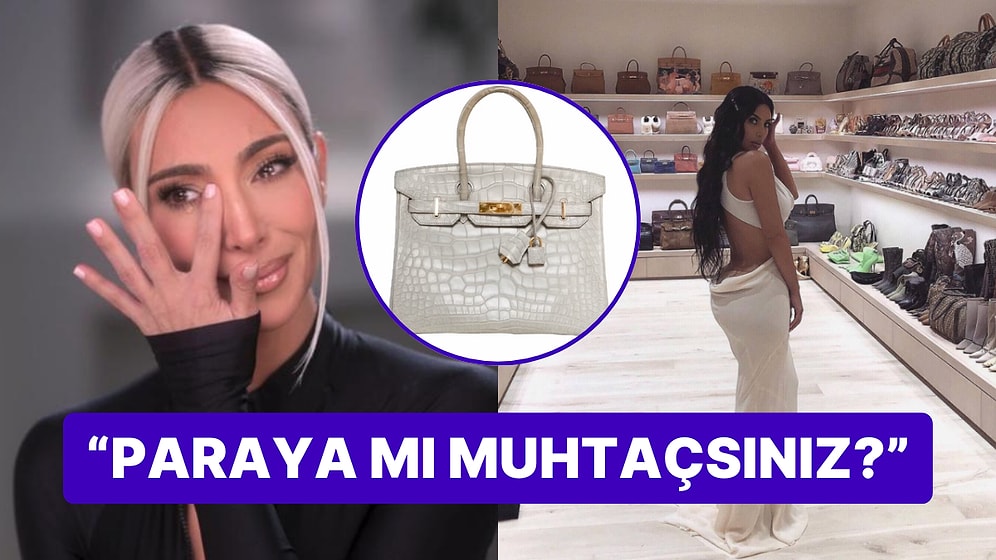Milyarder Kim Kardashian Kirli Çantasını 70 Bin Dolara Satışa Çıkarınca Tepkilerin Odak Noktası Hâline Geldi