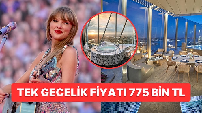 Taylor Swift'in Dünya Turnesi Sırasında Sydney'de Geceliği 775 Bin TL'ye Kaldığı Otel Odası Dudak Uçuklattı