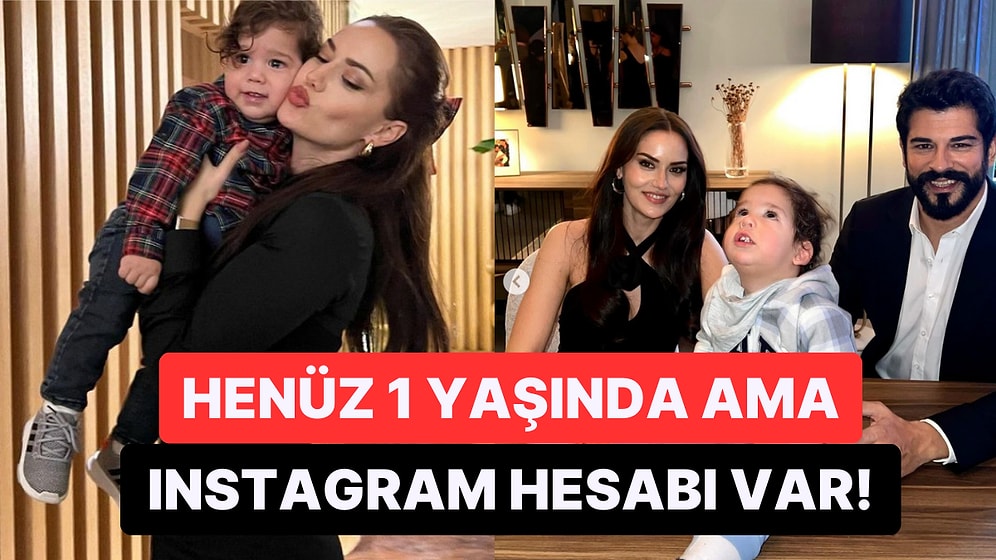 Henüz 1 Yaşındaki Oğluna Instagram Hesabı Açan Fahriye Evcen 'Bu Ne Acele?' Diye Sorgulattı
