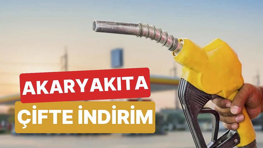 Tabelalar Peş Peşe Değişti: Akaryakıta Çifte İndirim Yapıldı! Benzin ve Motorine İndirim Geldi!