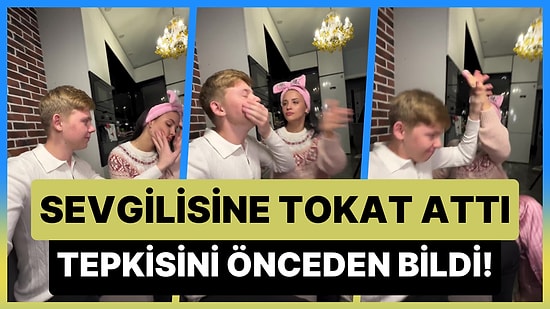 Sevgilisine Tokat Atıp Tepkisini Kaydeden Adamın Viral Olan Paylaşımı