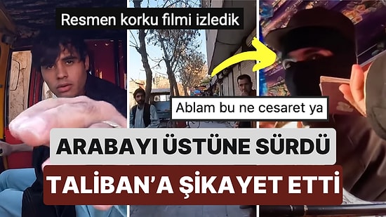 Arabayı Üzerine Sürdü, Taliban'a Şikayet Etti! Dünyayı Gezen Kadın Afganistan'da Yaşadıklarını Paylaştı