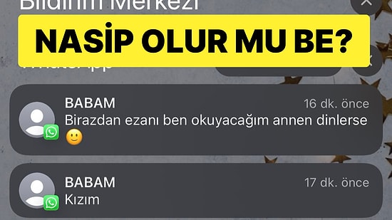 Kızına 'Annen Okuyacağım Ezanı Dinlesin' Diyen Romantik Baba Nasip Olur mu Dedirtti!