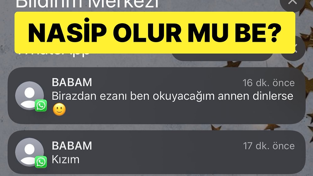 Kızına 'Annen Okuyacağım Ezanı Dinlesin' Diyen Romantik Baba Nasip Olur mu Dedirtti!