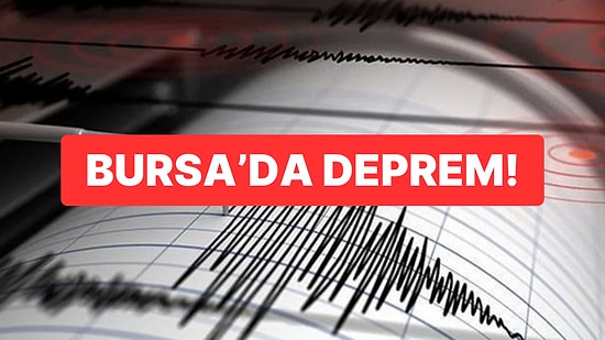 Bursa Gemlik’te 4.1 Büyüklüğünde Deprem: İstanbul’dan da Hissedildi