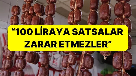 Aynı Sucuk Farklı Fiyatlara Satılıyor: Markette 1000 TL Kasapta 400 TL