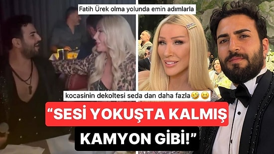 Seda Sayan'a Şarkı Söylerken Aşık Aşık Salınan Çağlar Ökten'in Detonesi de Dekoltesi de Dillere Düştü!