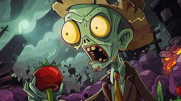 4. Bitki vs Zombi: Plants vs. Zombies