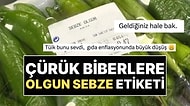 Çürümeye Yakın Biberlere Olgun Sebze Etiketi Sosyal Medyada Öfkeye Neden Oldu!