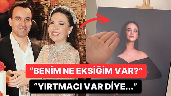 Ünlü Oyuncunun Elbisesini Giymek İsteyen Özlem Öz'e Yırtmaçlı Diye Eşinden İzin Çıkmadı