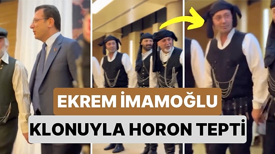 Ekrem İmamoğlu'nun Eşlik Ettiği Horon Ekibindeki Kişinin Ekrem İmamoğlu'na Olan Benzerliği Şaşırttı