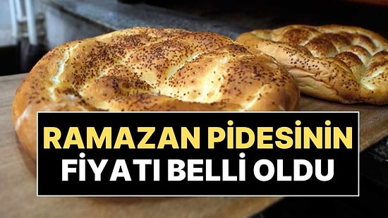 Fırıncılar Açıkladı: Ramazan Pidesinin 2024 Yılı Fiyatı Belli Oldu