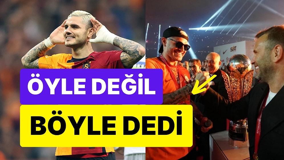 Galatasaray'ın Yıldızı Mauro Icardi'den Fenerbahçe'ye Şampiyonluk Göndermesi