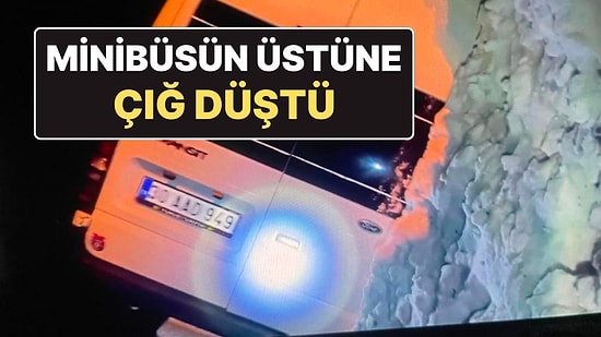 AFAD: Van'da Minibüsün Üstüne Çığ Düştü, 1 Kişi Öldü, 12 Kişi Kurtarıldı