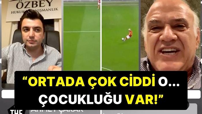 Ahmet Çakar Tartışmalı Gol Pozisyonu Hakkında Konuştu: "Ortada Çok Ciddi O.. Çocukluğu Var"