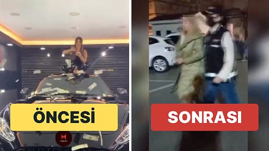 Sosyal Medyada Dilan Polat’a Özenmişti: Lüks Araç Üstünde Para Dağıtmanın Sonu Kötü Bitti