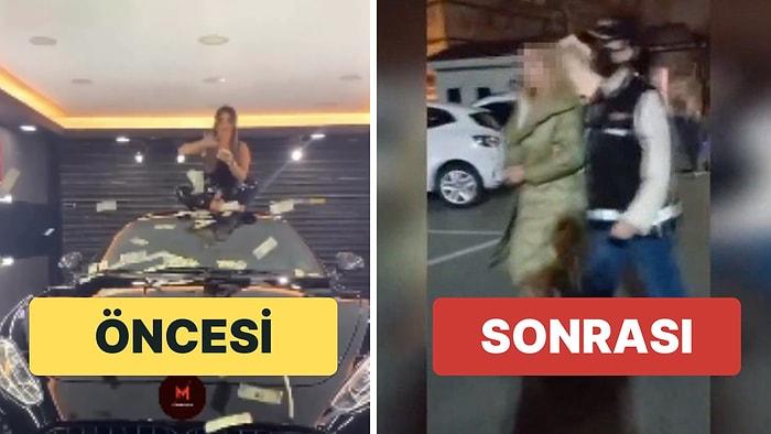 Sosyal Medyada Dilan Polat’a Özenmişti: Lüks Araç Üstünde Para Dağıtmanın Sonu Kötü Bitti
