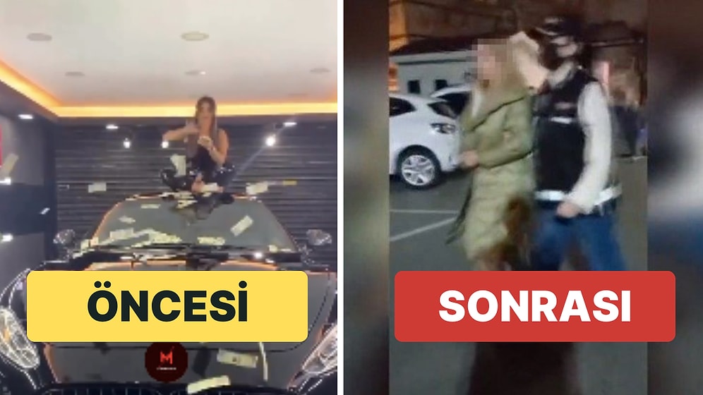 Sosyal Medyada Dilan Polat’a Özenmişti: Lüks Araç Üstünde Para Dağıtmanın Sonu Kötü Bitti