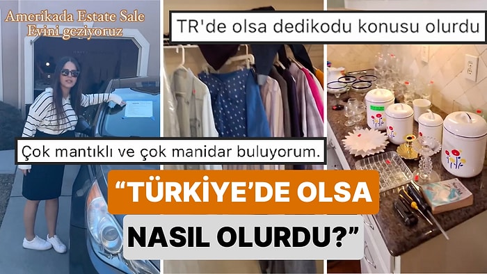 Türkiye'de Olsa Nasıl Olurdu? Ölen Ev Sahiplerinin Tüm Eşyalarının Satışa Çıkarıldığı Uygulama Dikkat Çekti