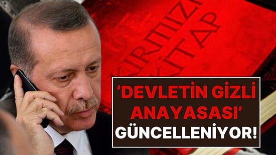 Haberi Anadolu Ajansı Duyurdu: Gizli Anayasa Olarak Bilinen 'Kırmızı Kitap' Güncelleniyor!