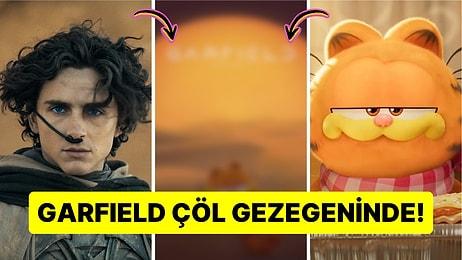 Dune Serisinden Esinlenilerek "The Garfield Movie" Filmine Poster Hazırlandı!
