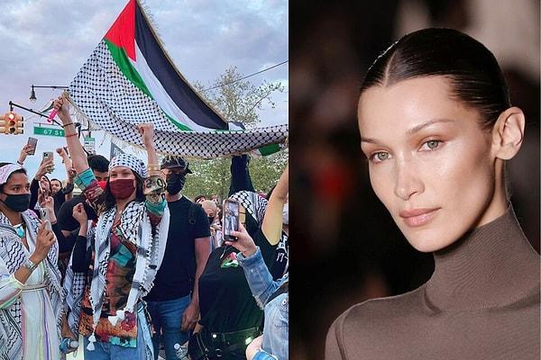 Sebebi ise şaşırtmadı: Bella Hadid'in Filistin'i desteklemesi ve İsrail'e tepki göstermesi...