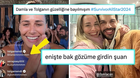 Survivor Damla Can'ın Sevgilisi Tolga Mendi İletişim Ödülünde Aşka Geldi!