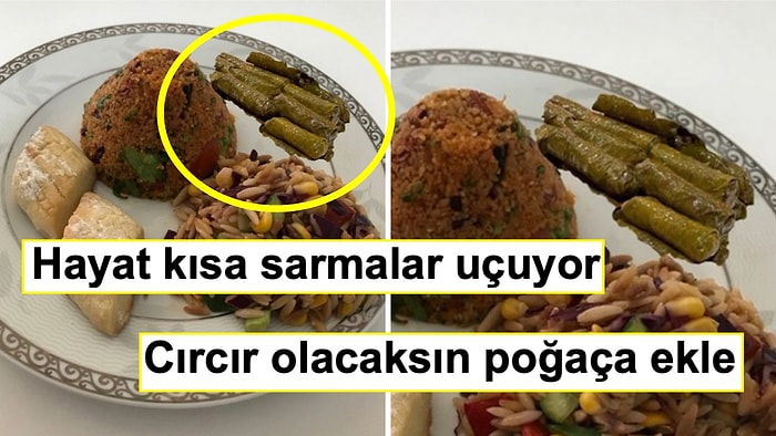 İdeal Gün Tabağı Yapmak Uğruna Sarmaları Photoshoplayan Kişi Fena Dalga Konusu Oldu