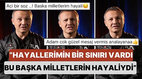 Alper Gezeravcı'nın "Uzaya Gitmek Hep Hayaliniz miydi?" Sorusuna Verdiği Cevap Uzun Uzun Düşündürecek